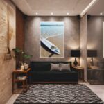 Quadro Canvas Prancha Surfe Mar