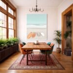 Quadro Canvas Pranchas Surfe na Praia