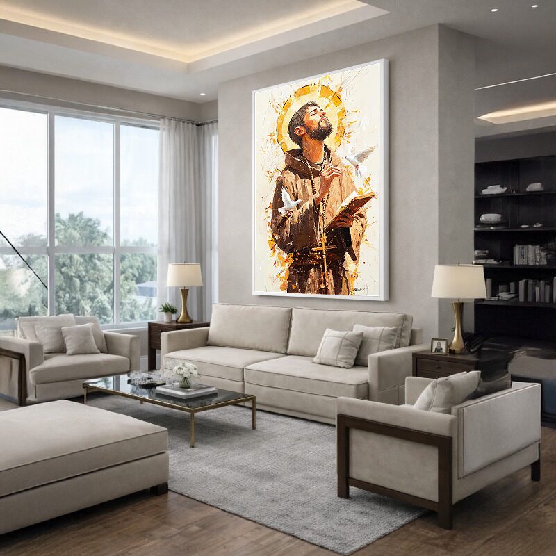 Quadro Canvas São Francisco de Assis