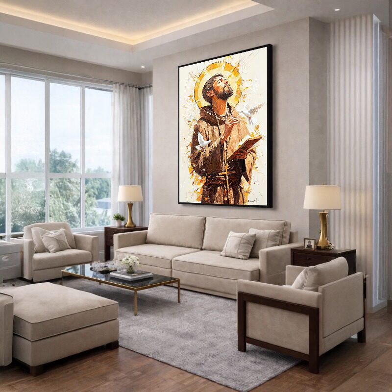Quadro Canvas São Francisco de Assis