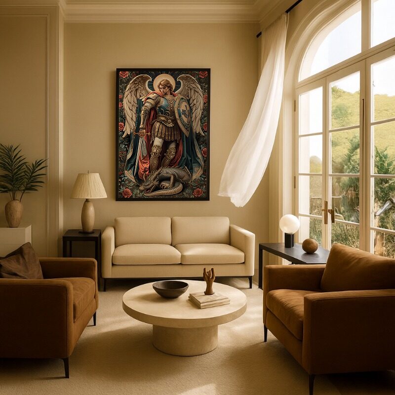 Quadro Canvas São Miguel Arcanjo