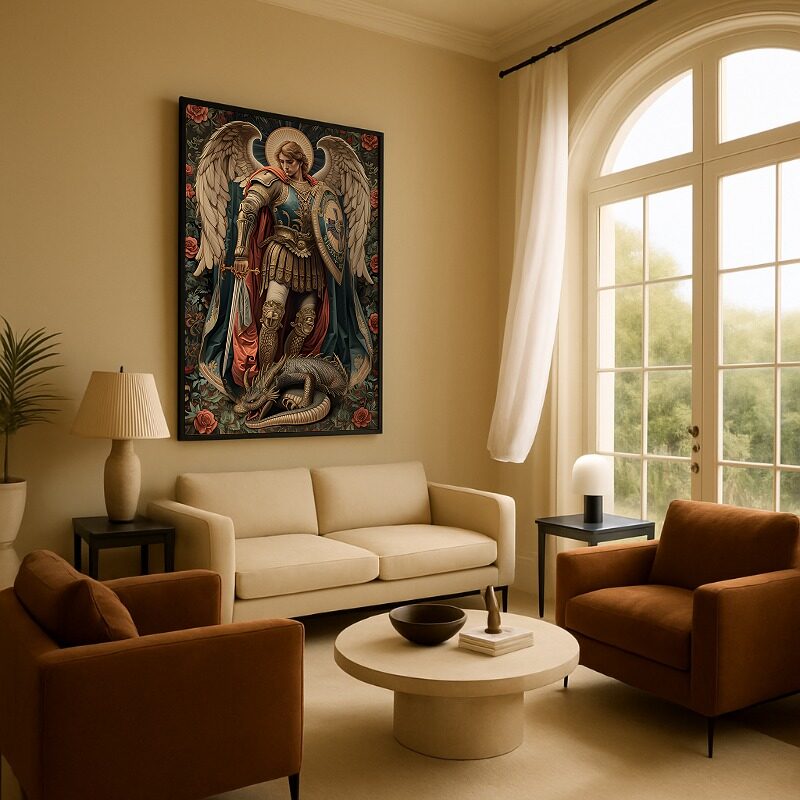 Quadro Canvas São Miguel Arcanjo