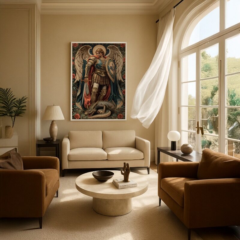 Quadro Canvas São Miguel Arcanjo