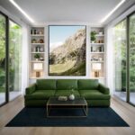Quadro Canvas Monte Serra Verde Montanha