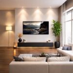 Quadro Canvas Cachoeira Montanhas Penhasco Pedras