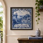 Quadro Decorativo Salvador - 33x33 Cm