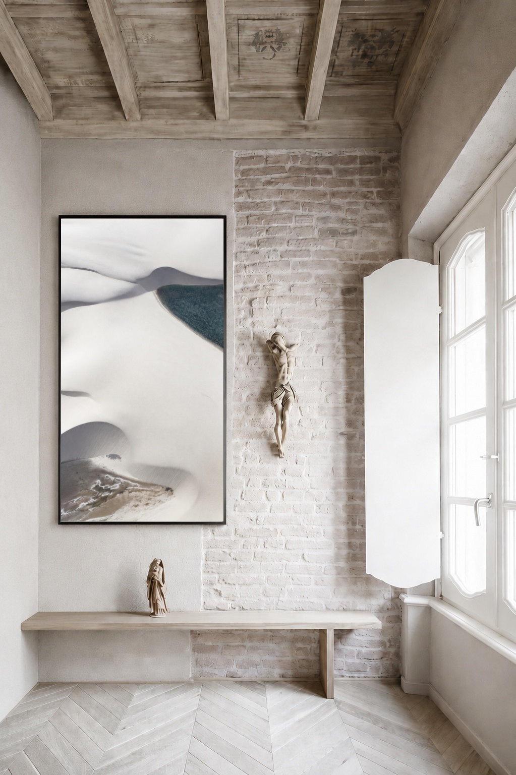 Quadro Canvas Areia Branca Dunas