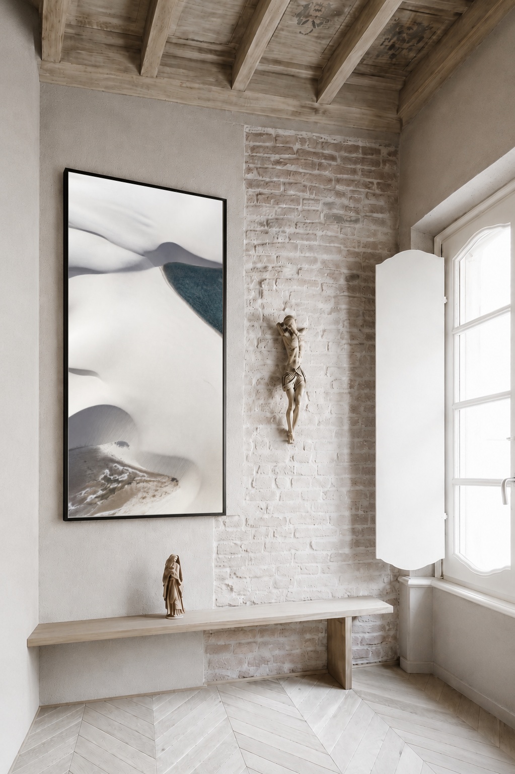 Quadro Canvas Areia Branca Dunas