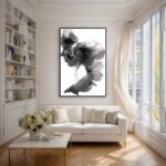 Quadro Canvas Mulher Flores Feminino