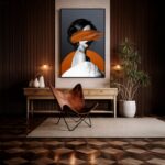 Quadro Canvas Mulher Terracota Feminino