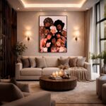 Quadro Canvas Sororidade Feminina Mulheres União