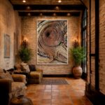 Quadro Canvas Tronco Madeira Árvore Rústico