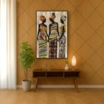 Quadro Canvas Étnico Mulheres Africanas