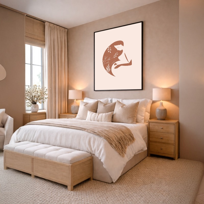 Quadro Canvas Gravidez Gestação Mãe