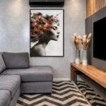 Quadro Canvas Mente Florida Mulher