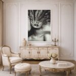 Quadro Canvas Mulher Metamorfose Natureza Árvore