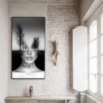 Quadro Canvas Mulher Metamorfose Natureza Estrada