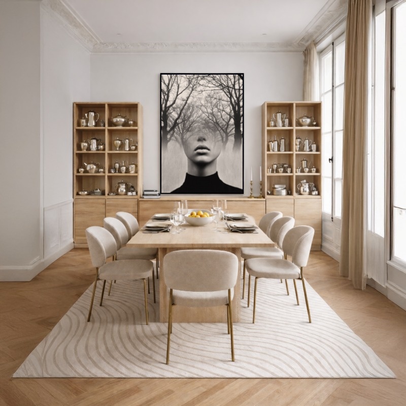 Quadro Canvas Mulher Metamorfose Natureza Galhos