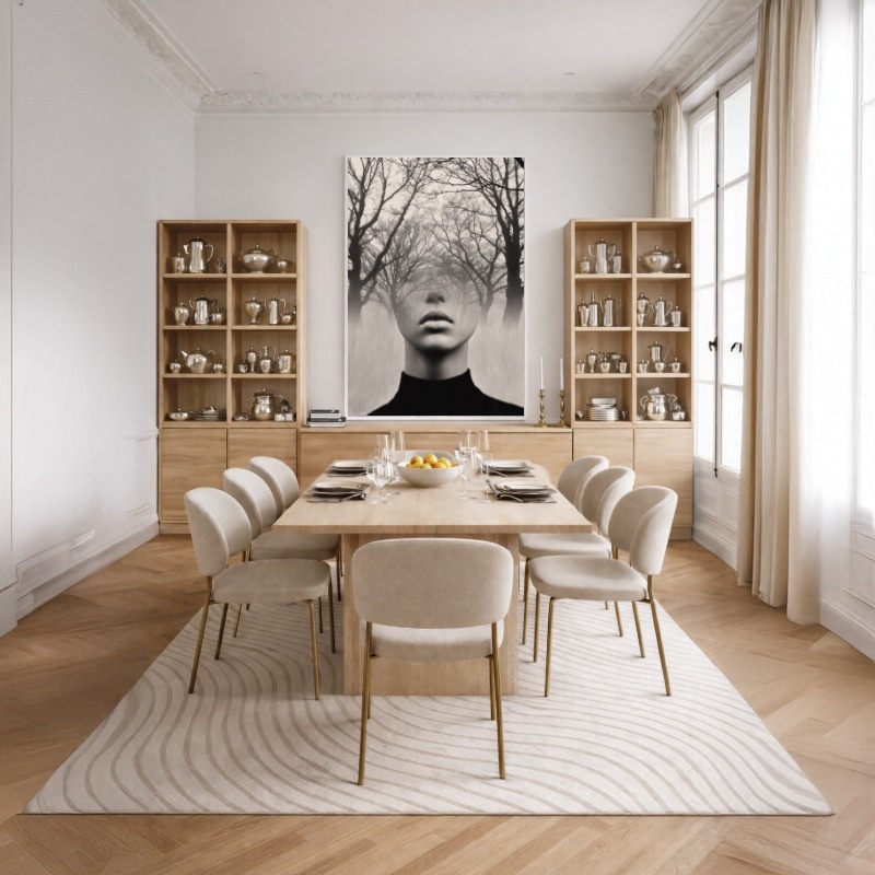 Quadro Canvas Mulher Metamorfose Natureza Galhos