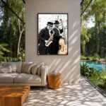 Quadro Canvas Músicos Antigo Música Clássica