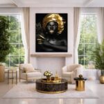 Quadro Canvas Ouro Glamour