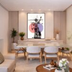 Quadro Canvas Themis Deusa Abstrato