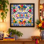 Quadro Declaro Carnaval Em Minha Vida - 33x33 Cm